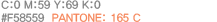 C:0 M:64 Y:100 K:0 #F47B20 PANTONE: 166 C