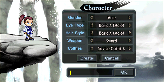 Customize your Character