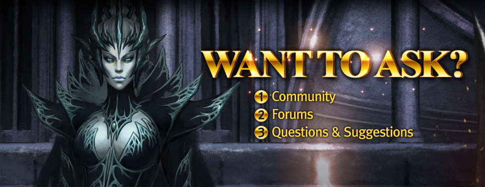 WANT TO ASK