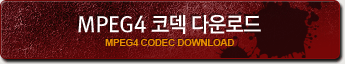 MPEG4 코덱 다운로드 - mpeg4 codec DOWNLOAD